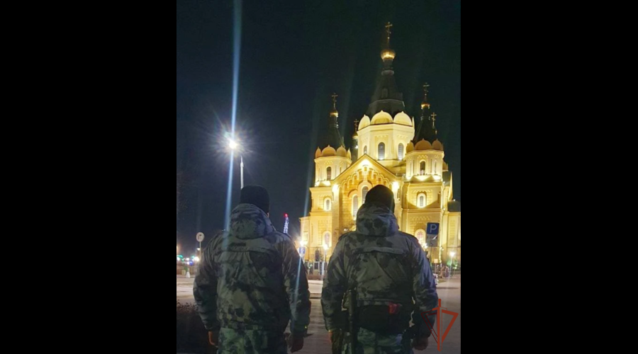 В Приволжье росгвардейцы обеспечили безопасность празднования Пасхи (видео)