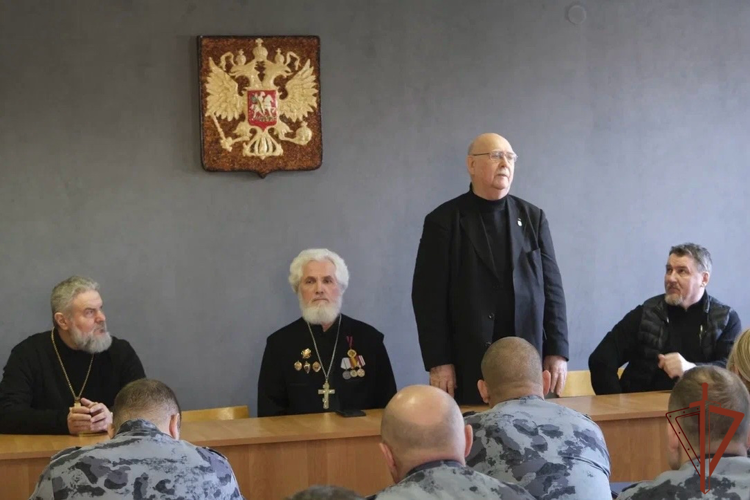 В Калининграде росгвардейцы приняли участие во всероссийской духовной акции «Великопостное молитвенное стояние за воинов Росгвардии»