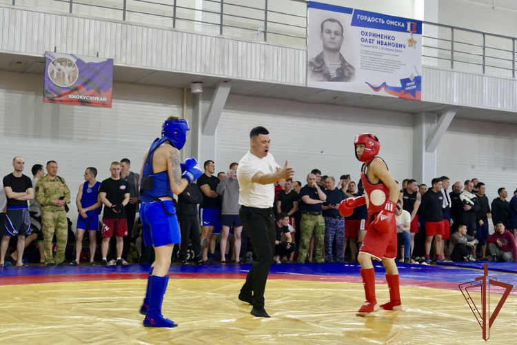 Чемпионат Сибирского ордена Жукова округа Росгвардии по комплексному единоборству прошёл в Омске