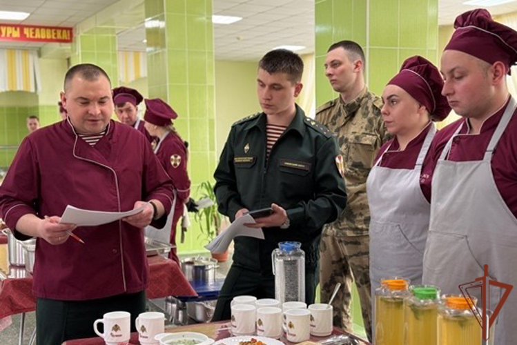 Лучших специалистов продовольственной службы Сибирского ордена Жукова округа Росгвардии определили в Красноярском крае