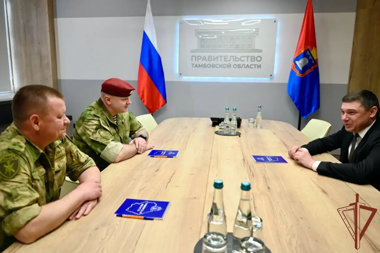 Герой России генерал-лейтенант Вячеслав Пытков проинспектировал подразделения ведомства в Тамбовской области