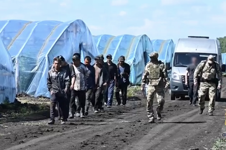 При силовой поддержке спецназа Росгвардии в Омской области пресечены нарушения миграционного законодательства