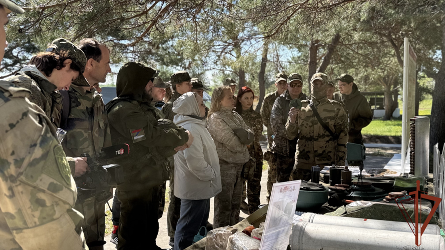 В Амурской области Росгвардия приняла участие в учебно-практических курсах для журналистов «Бастион»