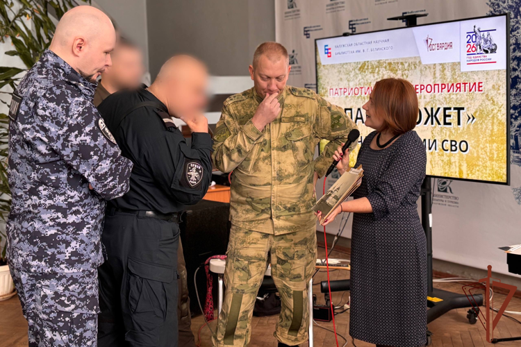 Росгвардейцы продолжают проводить патриотические мероприятия в регионах Центральной России