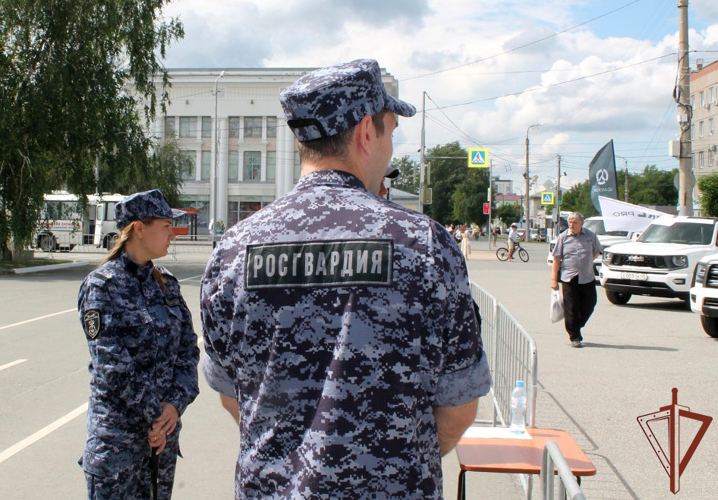 При участии Росгвардии на Урале обеспечена безопасность празднования Дня России