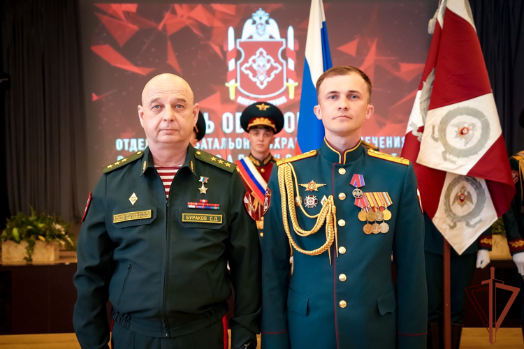 В Санкт-Петербурге отметили очередную годовщину формирования отдельного батальона охраны и обеспечения Северо-Западного округа Росгвардии