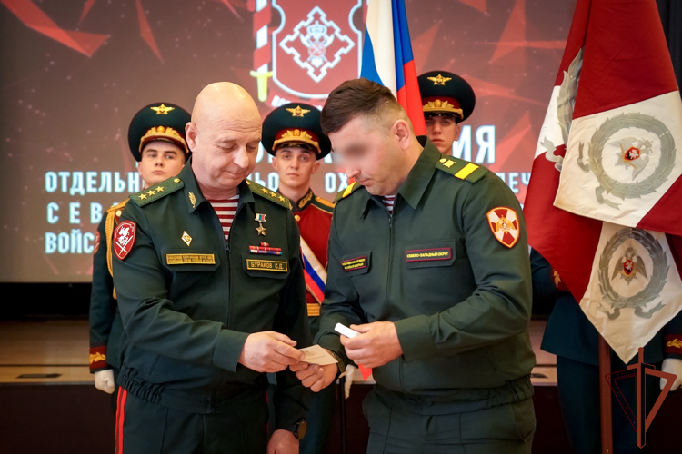 В Санкт-Петербурге отметили очередную годовщину формирования отдельного батальона охраны и обеспечения Северо-Западного округа Росгвардии