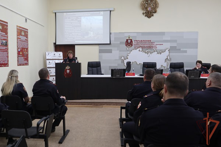 В Красноярске прошел учебно-методический сбор с руководителями территориальных подразделений ЛРР и ГК Сибирского округа Росгвардии