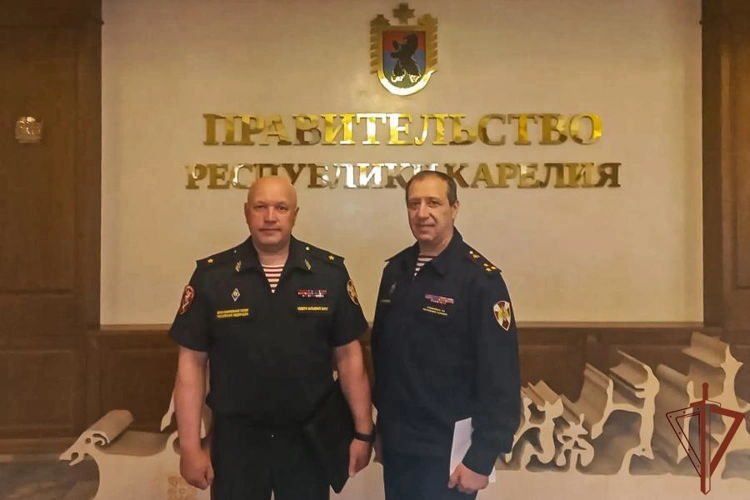 Заместитель командующего Северо-Западным округом Росгвардии совершил рабочую поездку в Республику Карелия