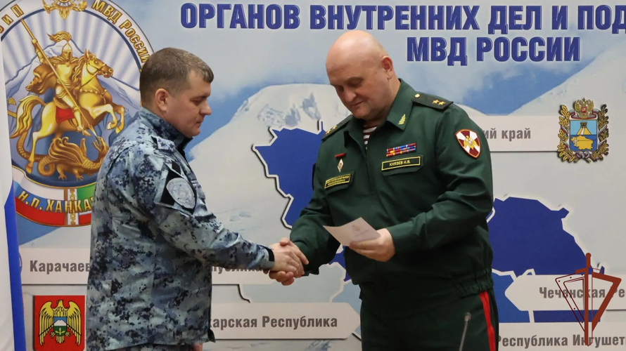 Командующий ОГВ(с) принял участие в совещании по подведению итогов деятельности ВОГОиП МВД РФ за 2025 год