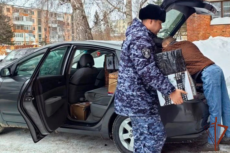 В рамках ведомственной акции «Добрые дела с Росгвардией» в регионах Сибири реализованы волонтёрские и социальные проекты