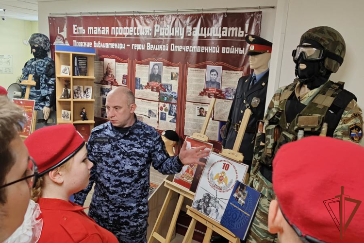 В Северо-Западном округе Росгвардии продолжаются мероприятия в честь юбилея ведомства