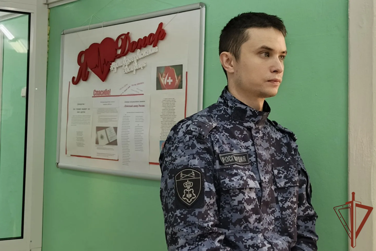 В Башкортостане росгвардейцы приняли участие в донорской акции «От сердца к сердцу»