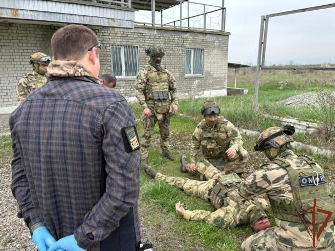 Мероприятия ко Дню медицинской службы Росгвардии прошли в СКФО