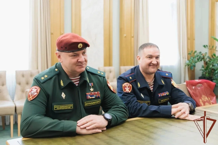 Первый заместитель командующего Центральным округом Росгвардии проверил подразделения ведомства в Липецкой области
