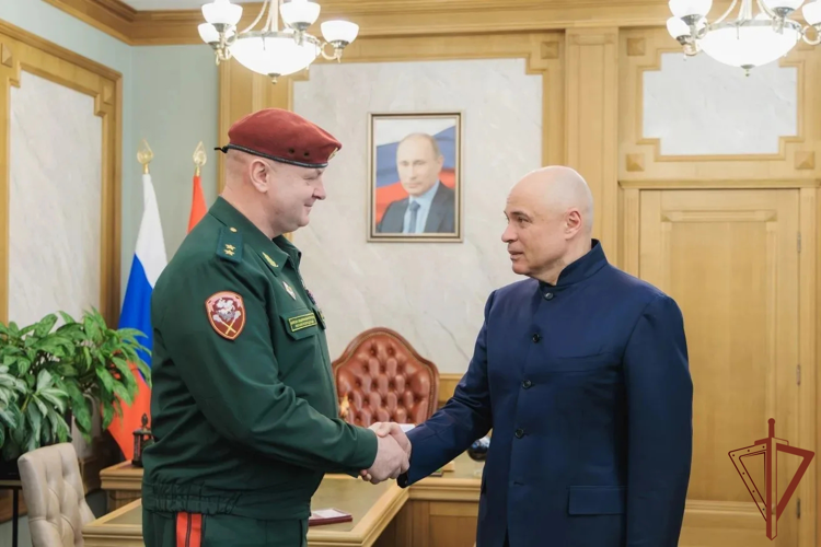 Первый заместитель командующего Центральным округом Росгвардии проверил подразделения ведомства в Липецкой области