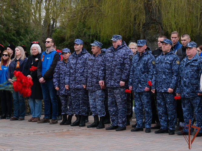 В Тамбове росгвардейцы приняли участие в акции «Память Победы»