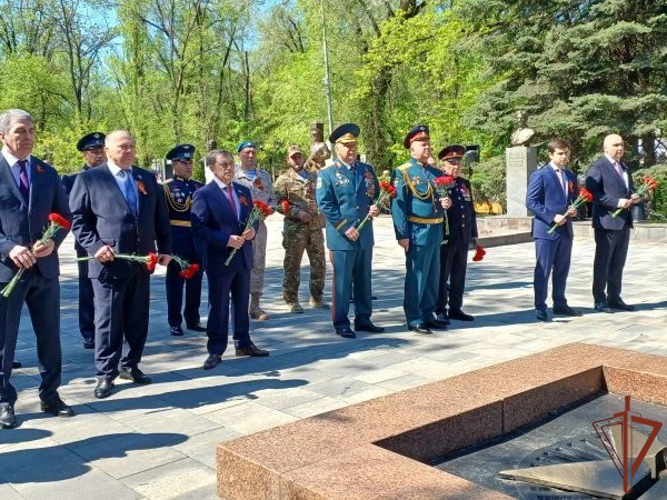 В Северо-Кавказском округе Росгвардии прошли мероприятия в рамках 81-й годовщины Победы в Великой Отечественной войне