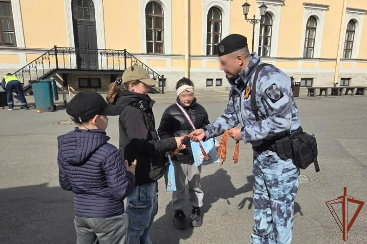 Мероприятия в честь Дня Победы проходят в Северо-Западном округе Росгвардии