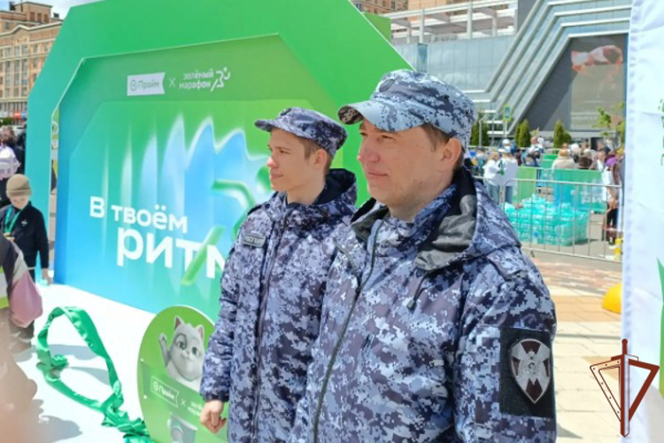 В Ставрополе росгвардейцы обеспечили правопорядок на «Зеленом марафоне»