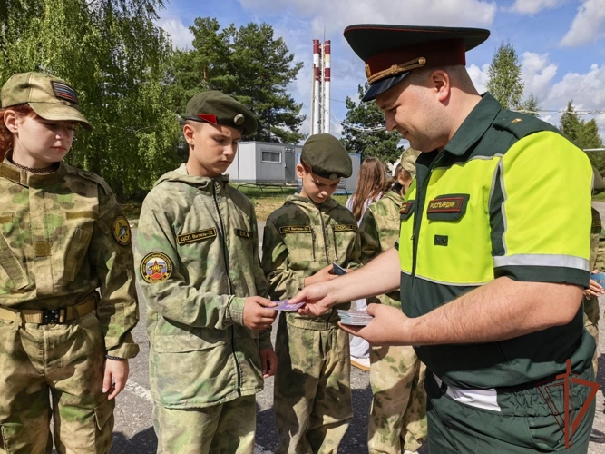 Акция «Каникулы с Росгвардией» продолжается в Брянске