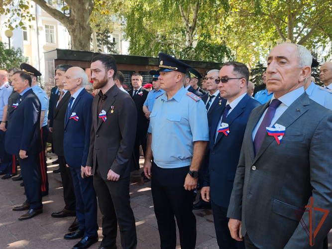 В Северо-Кавказском округе Росгвардии прошли мероприятия ко Дню солидарности в борьбе с терроризмом
