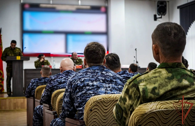 В Центральном округе Росгвардии прошел учебно-методический сбор специалистов технического обеспечения