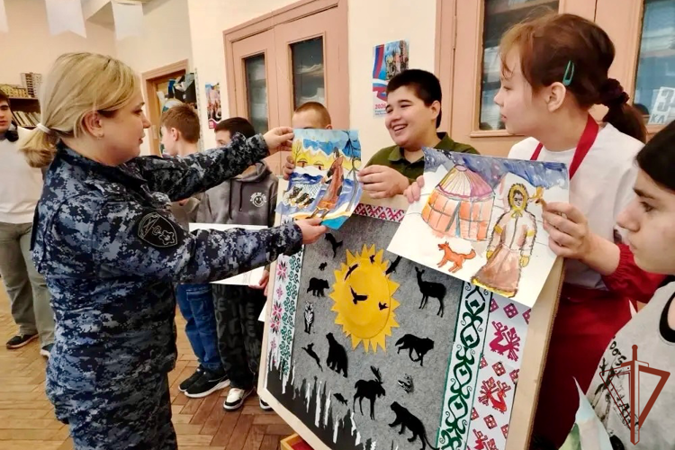 Мероприятия в честь Дня коренных малочисленных народов России прошли в Северо-Западном округе Росгвардии