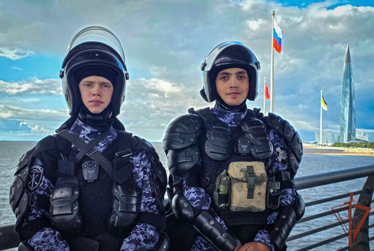 В Санкт-Петербурге подразделения Росгвардии обеспечили правопорядок во время футбольного матча «Зенит» – «ЦСКА»