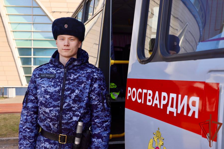 Росгвардейцы обеспечили безопасность матча РПЛ в Санкт-Петербурге