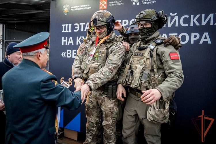 Росгвардейцы стали призерами всероссийских соревнований на Кубок губернатора Санкт-Петербурга «Вечно живые»