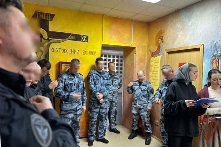 Мероприятия в честь Пасхи проходят в Северо-Западном округе Росгвардии