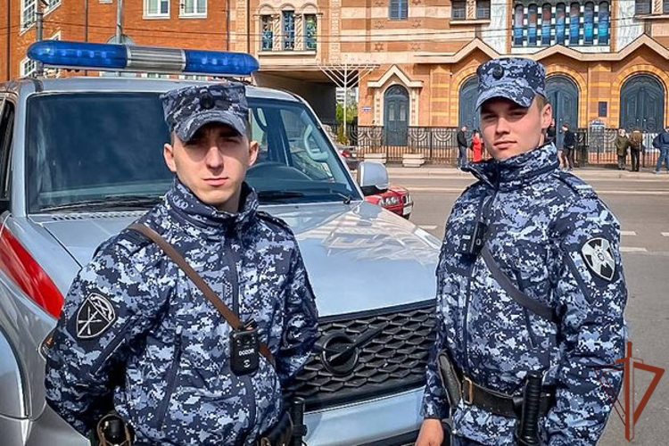В Калининграде росгвардейцы обеспечили безопасность матча РПЛ по футболу
