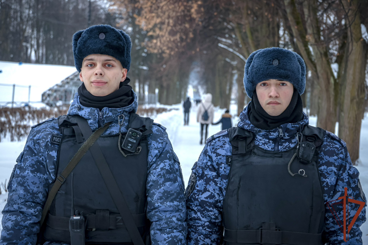 Безопасность матча РПЛ обеспечили росгвардейцы в Санкт-Петербурге