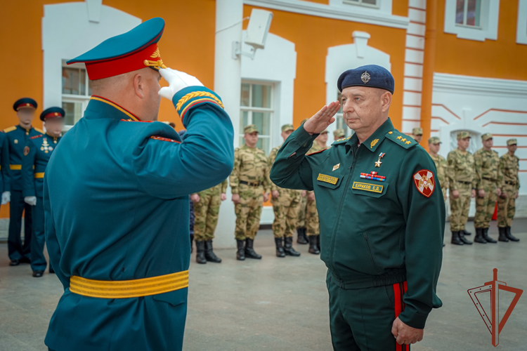 В Санкт-Петербурге отметили 95-ю годовщину формирования ордена Жукова бригады оперативного назначения Северо-Западного округа Росгвардии