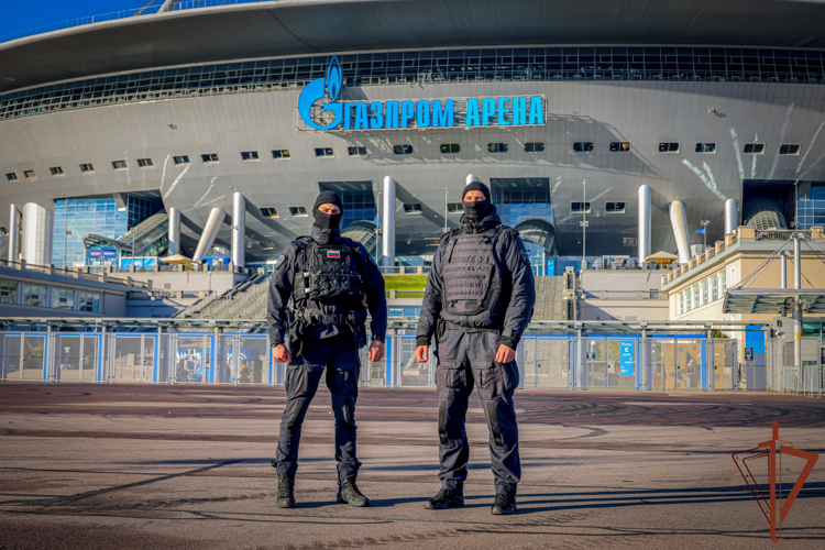 В Санкт-Петербурге росгвардейцы обеспечили безопасность футбольного матча «Зенит» - «Ахмат»