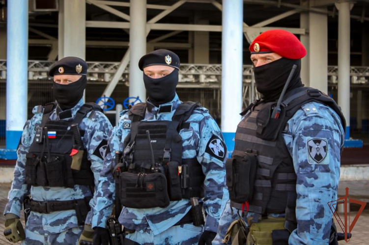 Безопасность матча РПЛ по футболу обеспечили росгвардейцы в Калининграде