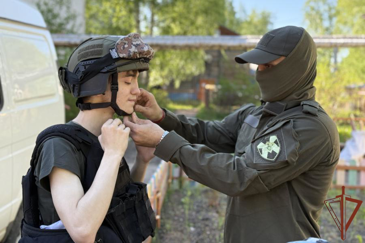 Мероприятия в честь юбилея ведомства продолжаются в Северо-Западном округе Росгвардии