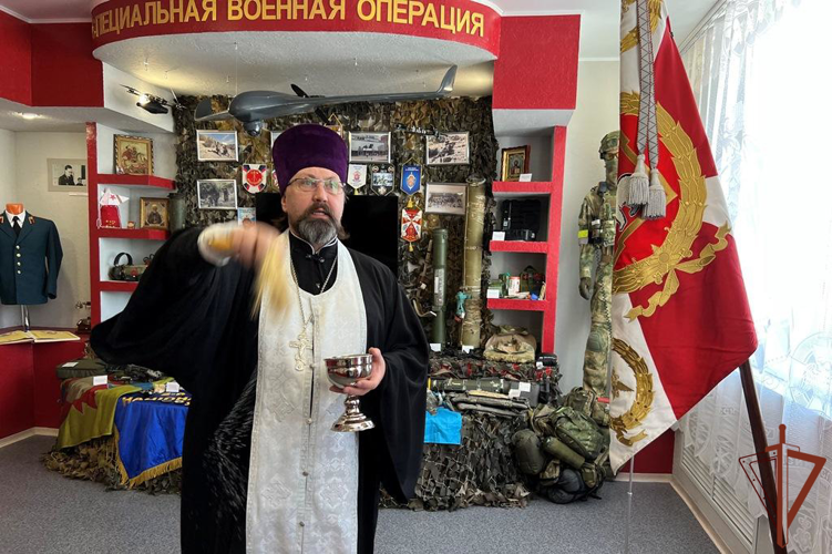 В Перми открыли комнату истории воинской части Росгвардии