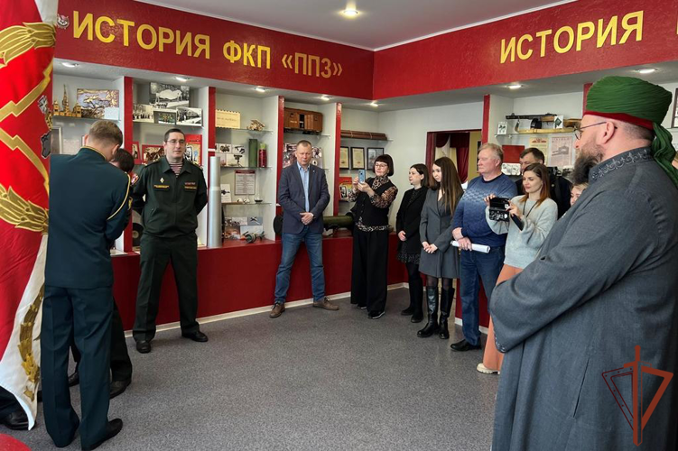 В Перми открыли комнату истории воинской части Росгвардии
