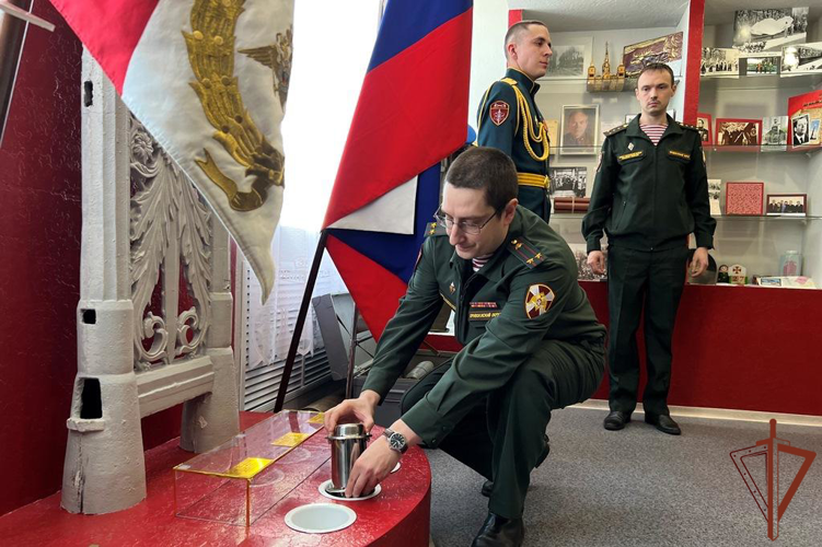 В Перми открыли комнату истории воинской части Росгвардии