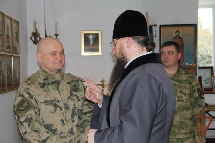 Накануне Святой Пасхи в ОГВ(с) прошел праздничный молебен