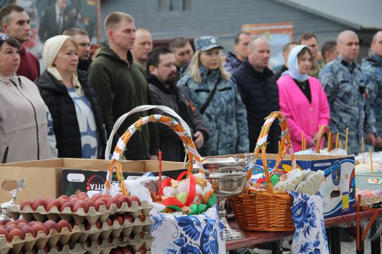 В Северо-Кавказском округе Росгвардии состоялись пасхальные богослужения
