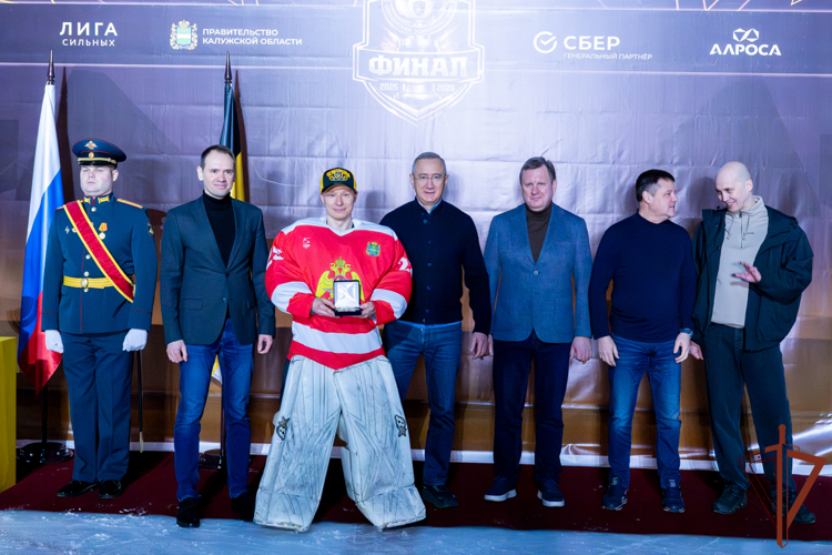 Команда Росгвардии стала чемпионом дивизиона регионального чемпионата Офицерской хоккейной лиги в Калуге