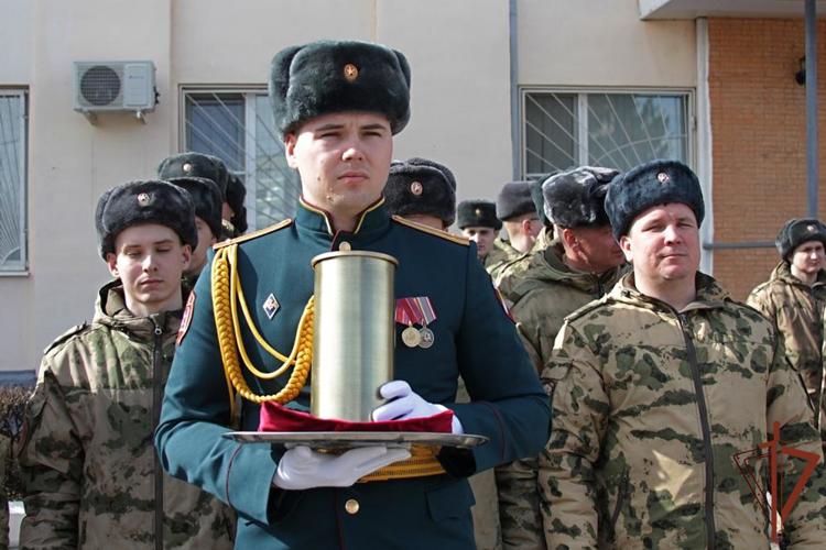 В Тольятти в Центре подготовки личного состава Росгвардии заложена «Капсула времени»