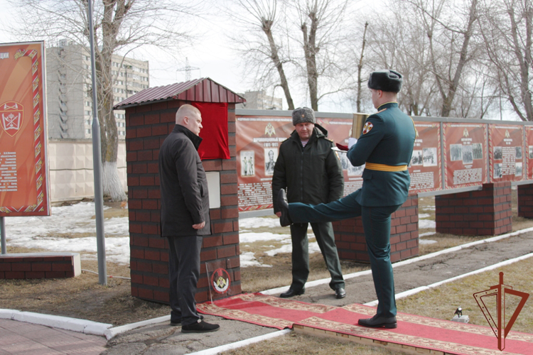 В Тольятти в Центре подготовки личного состава Росгвардии заложена «Капсула времени»