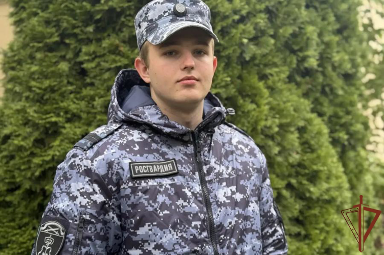 Росгвардеец спас мужчину из горящего автомобиля в Калининградской области (видео)