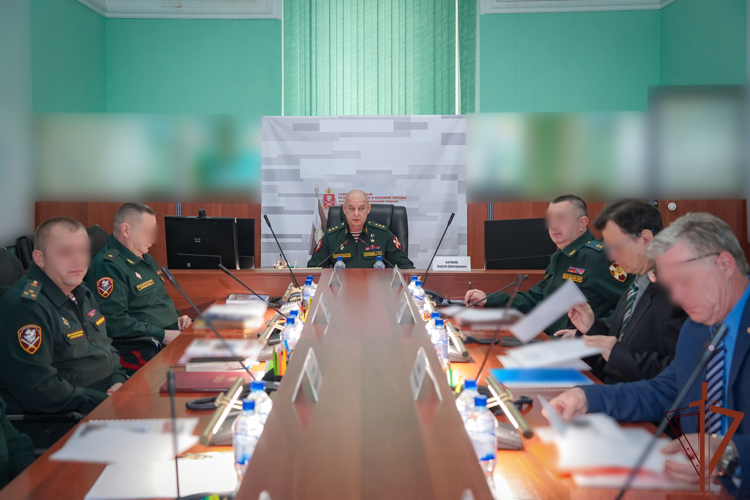 Заседание Военного совета Северо-Западного округа Росгвардии состоялось в Санкт-Петербурге