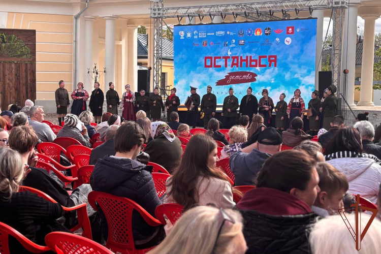 Росгвардейцы приняли участие в мультиплатформенном веб-проекте «Останься. Детство» в Калуге