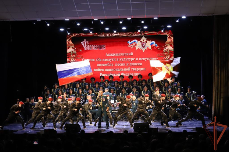 Академический ансамбль песни и пляски Росгвардии выступил с юбилейной программой в Пермском крае